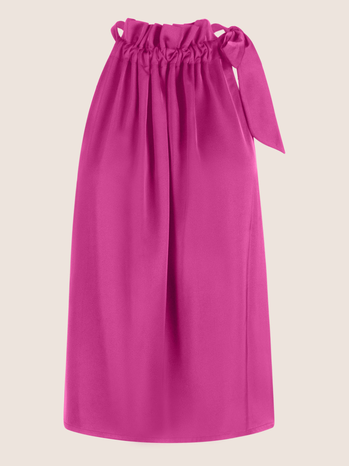 APART Satinblusentop aus einer mattglänzenden, elastischen Satin Ware | lila