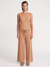 Stricktop mit Kaschmiranteil | camel
