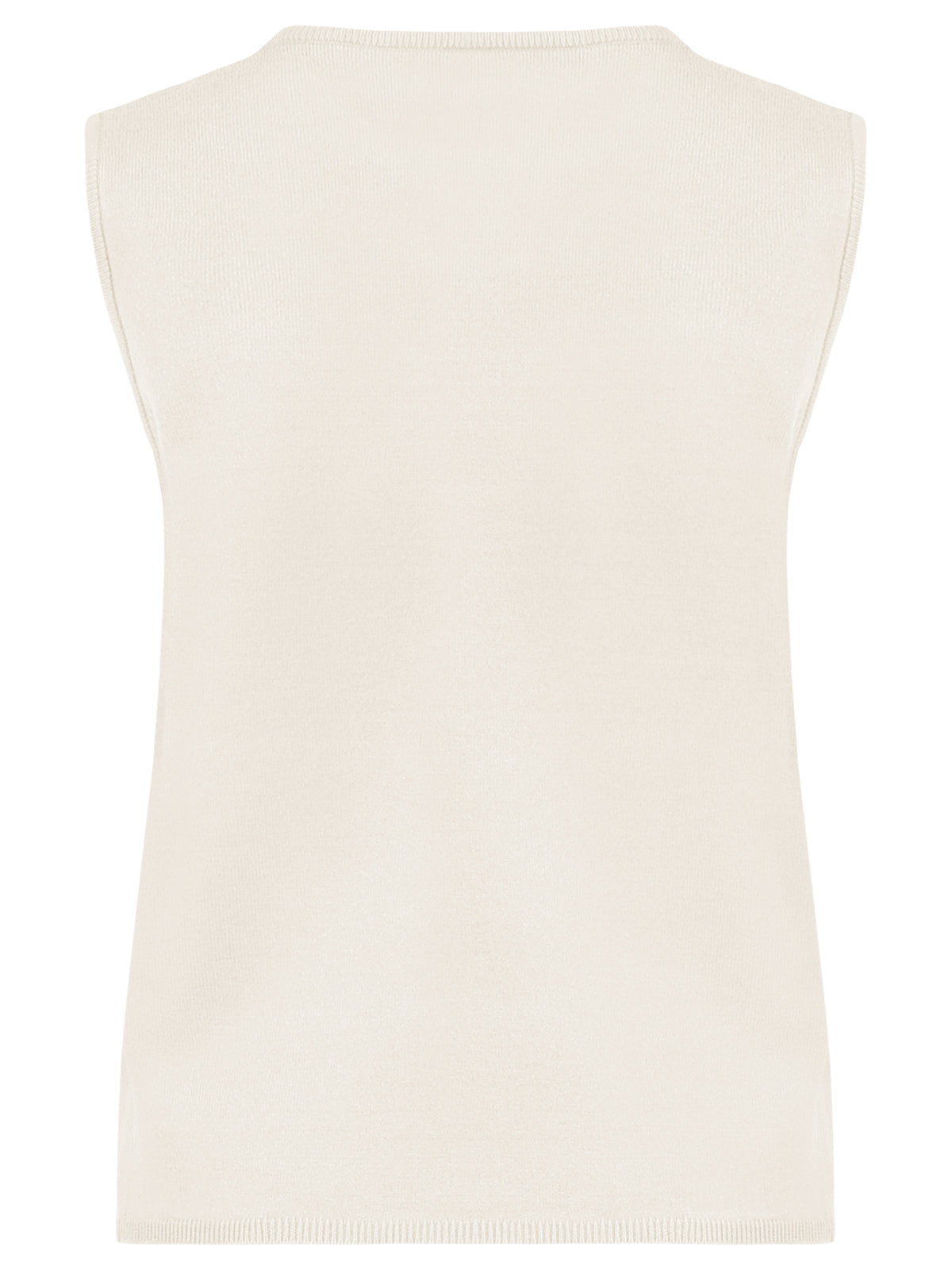 Stricktop mit Kaschmiranteil | champagner