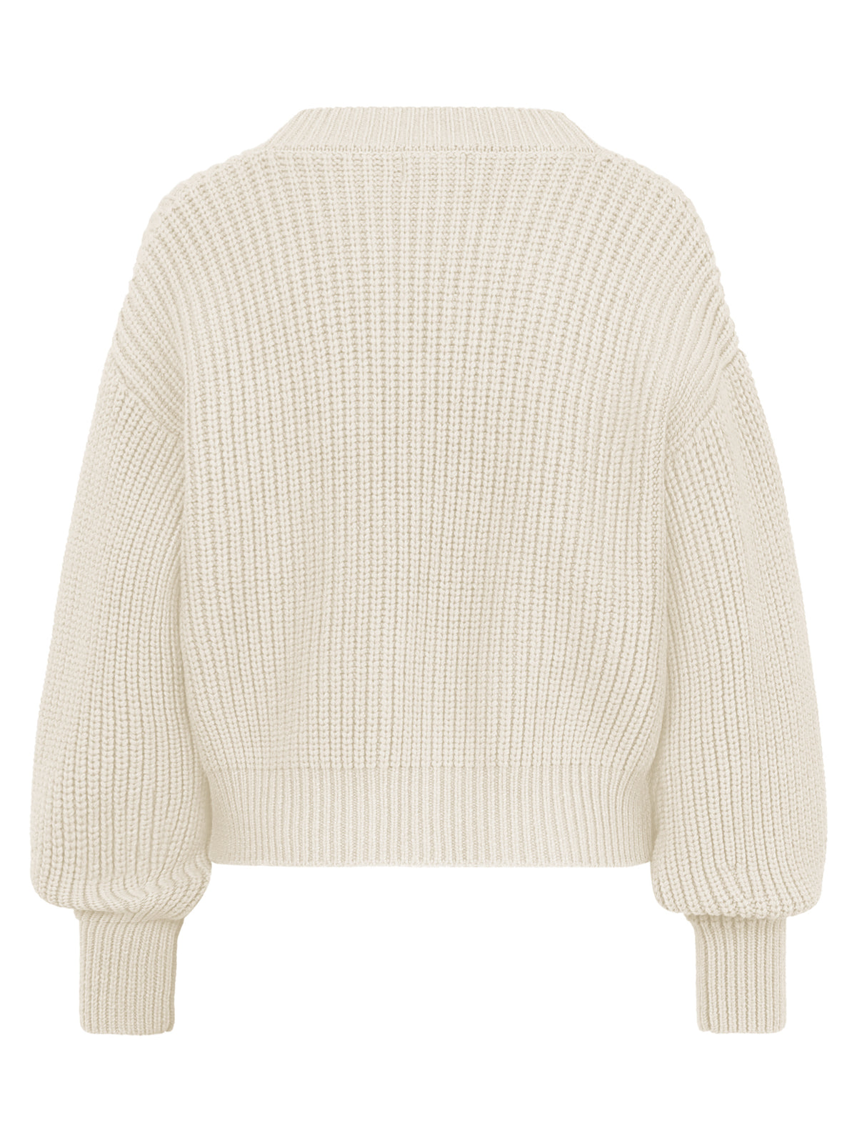 Oversized Strickjacke mit Kaschmiranteil | champagner