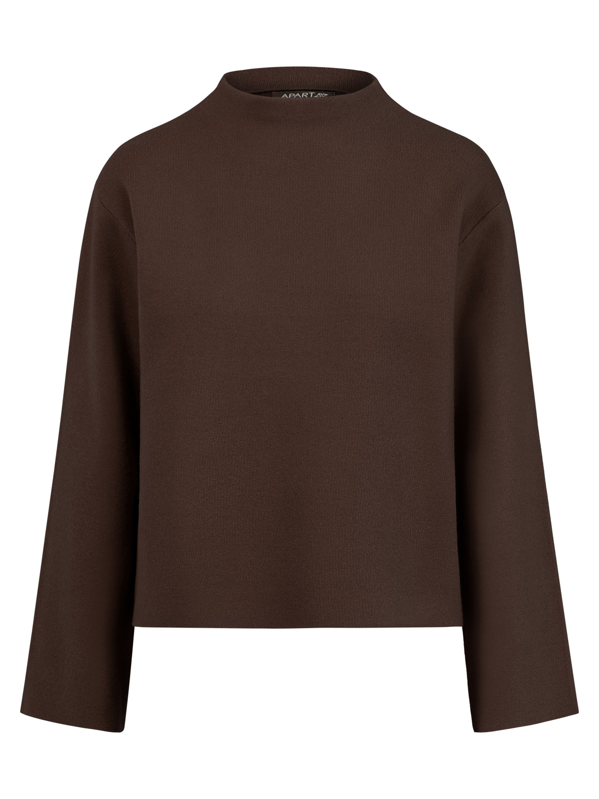 Oversized Pullover mit Kaschmiranteil | braun