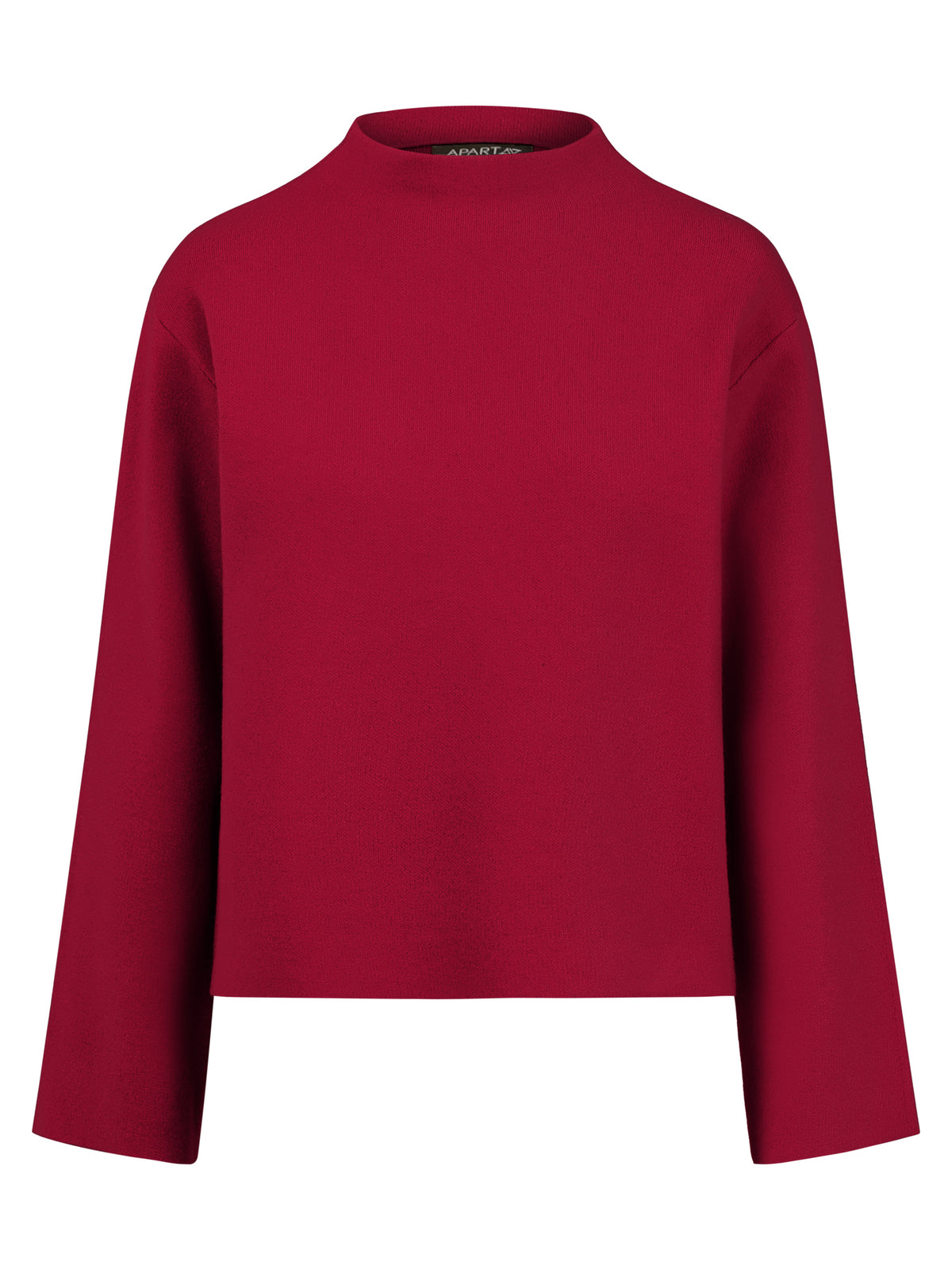 Oversized Pullover mit Kaschmiranteil | rot