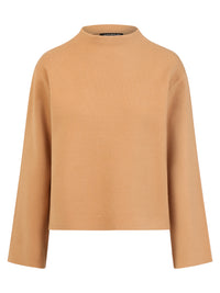 Oversized Pullover mit Kaschmiranteil | camel