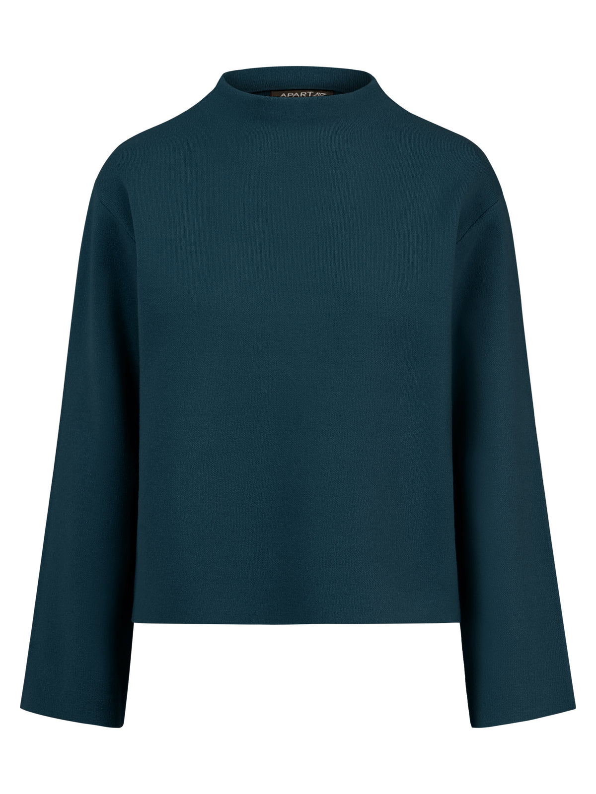 Oversized Pullover mit Kaschmiranteil | petrol