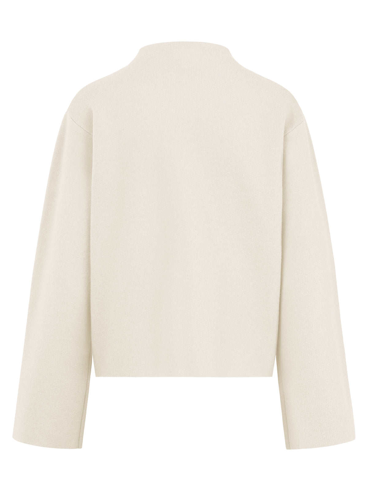 Oversized Pullover mit Kaschmiranteil | champagner