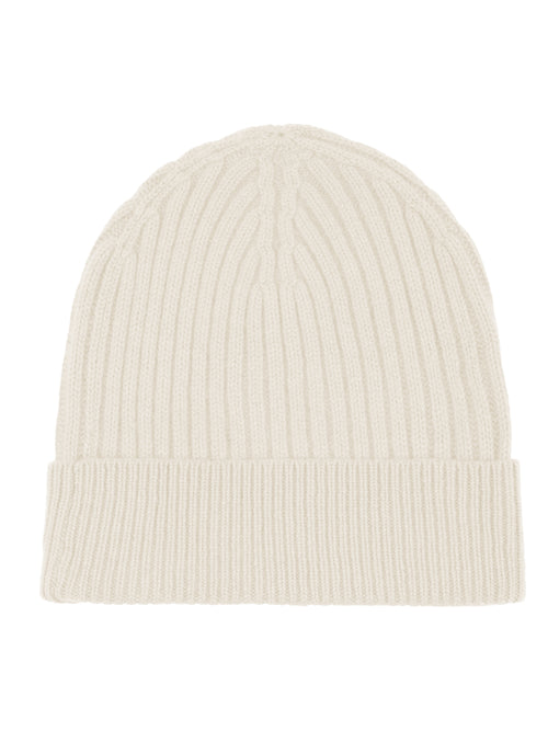 Strickmütze aus reiner Merinowolle | champagner image 1