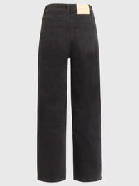 5-Pocket Jeans im Barrel Fit | schwarz