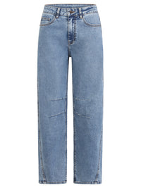 Barrel Jeans | hellblau
