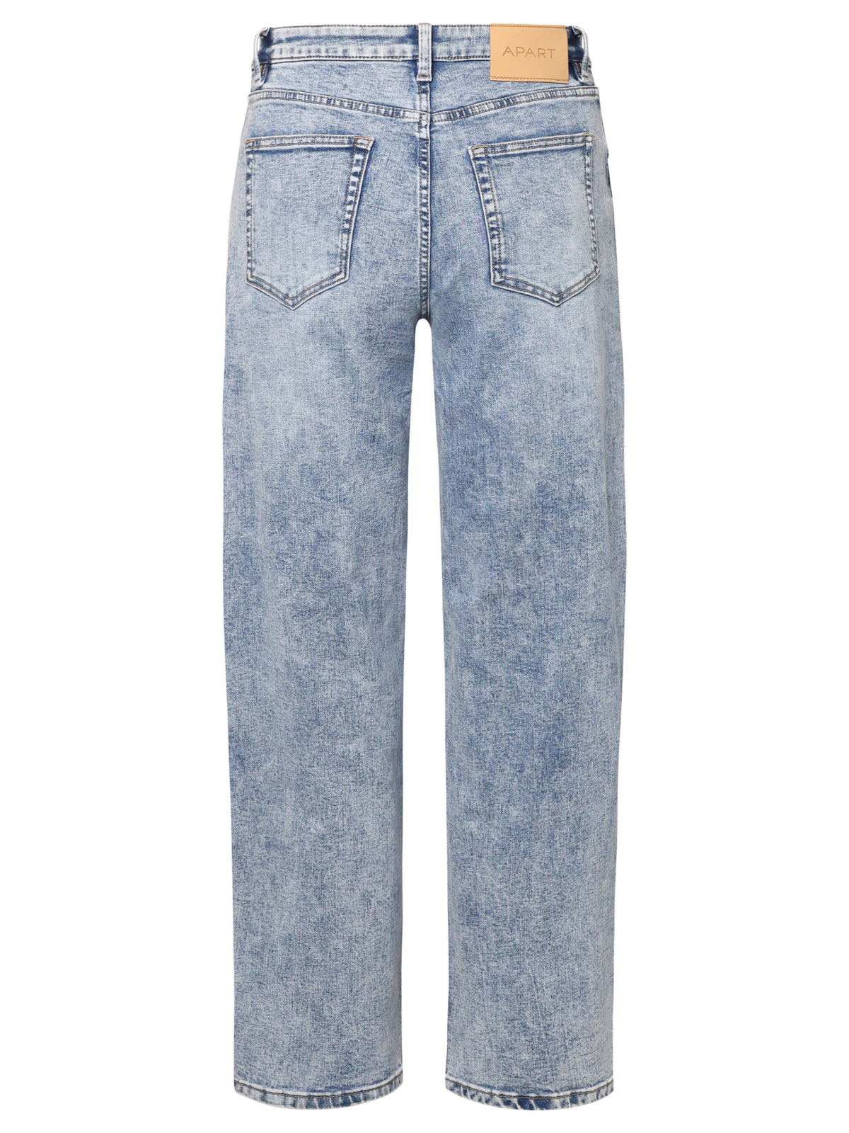 Barrel Jeans | blau acid wash
