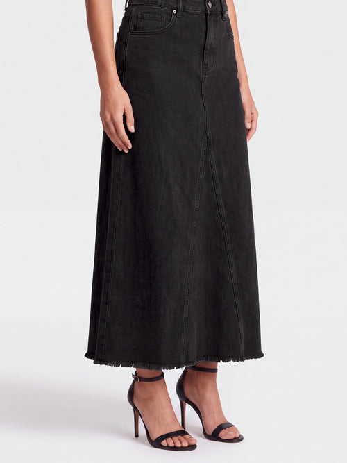 Jeansrock | schwarz image 1