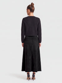Jeansrock | schwarz
