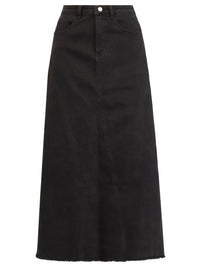 Jeansrock | schwarz