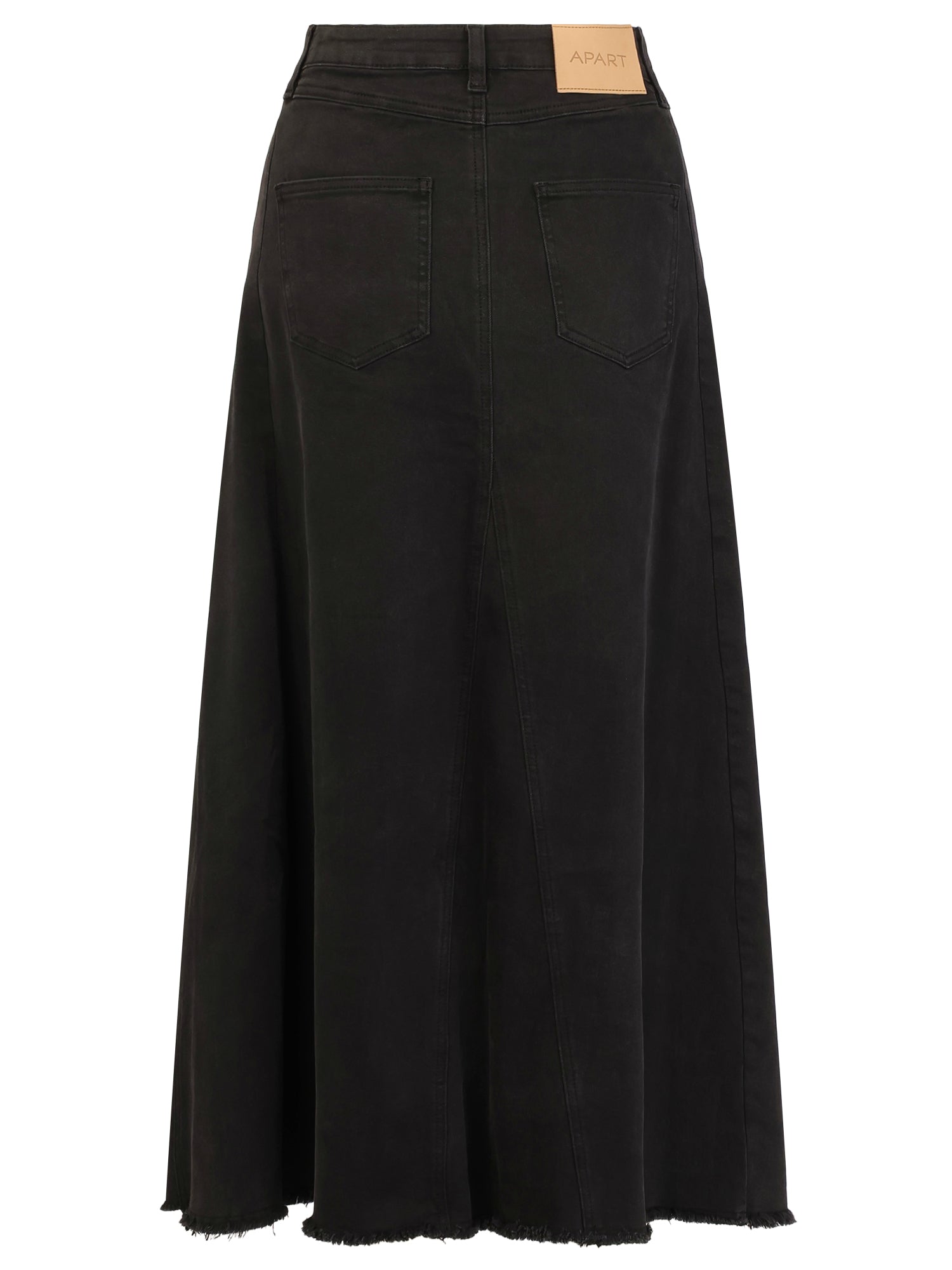Jeansrock | schwarz