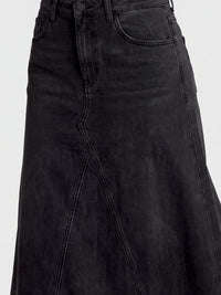 Jeansrock | schwarz