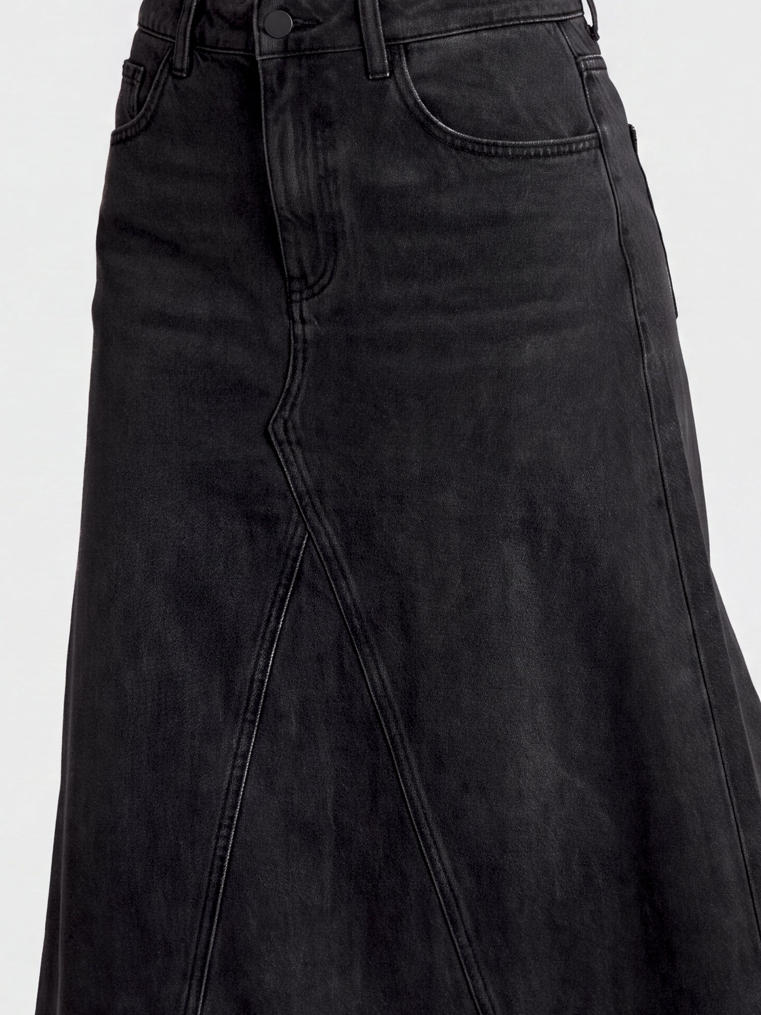 Jeansrock | schwarz