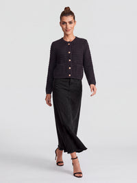 Jeansrock | schwarz