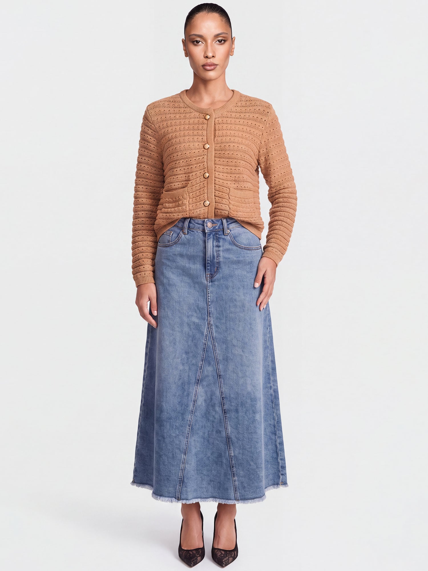 Jeansrock | hellblau
