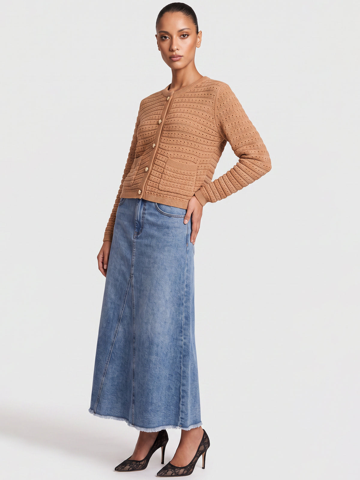 Jeansrock | hellblau