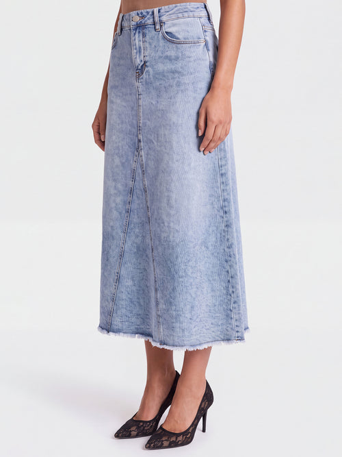 Jeansrock | acid wash image 1