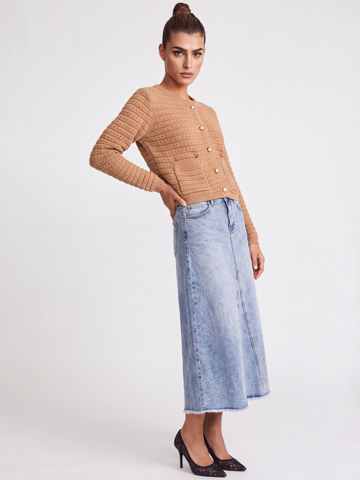 Jeansrock | acid wash