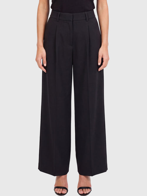 Weite Hose | schwarz image 1