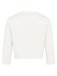 Strickbolero mit 3/4-Ärmeln | cream