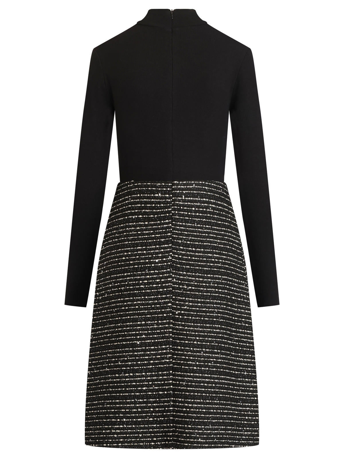 APART Kleid mit Bouclérock | schwarz