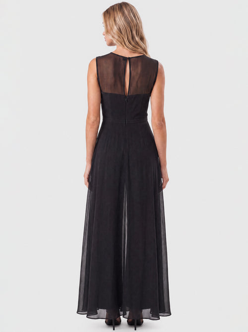 APART Overall mit Chiffon-Cape | schwarz image 1