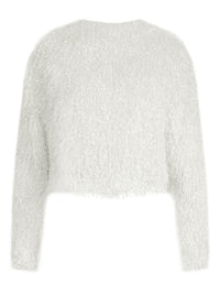 Kurze Fransenjacke mit Fancy Fransen | creme