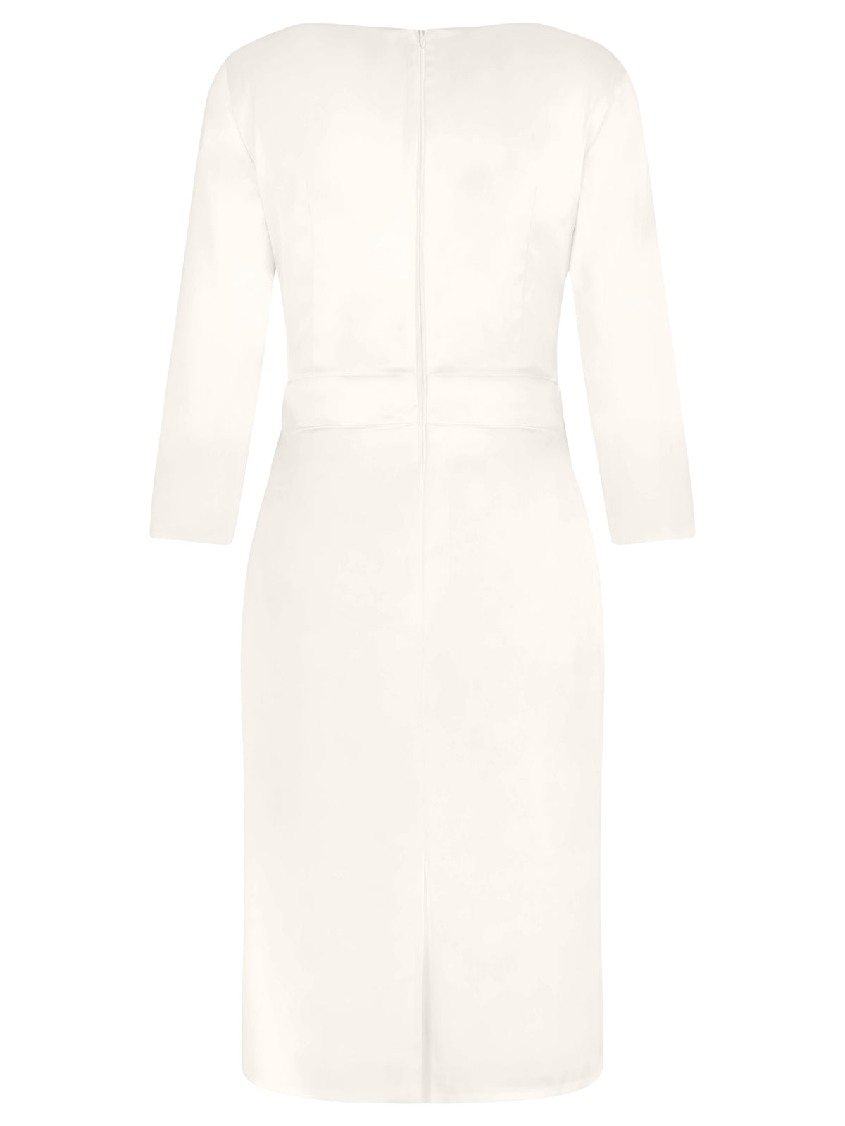 APART Hochzeitskleid aus elastischem Satin | creme