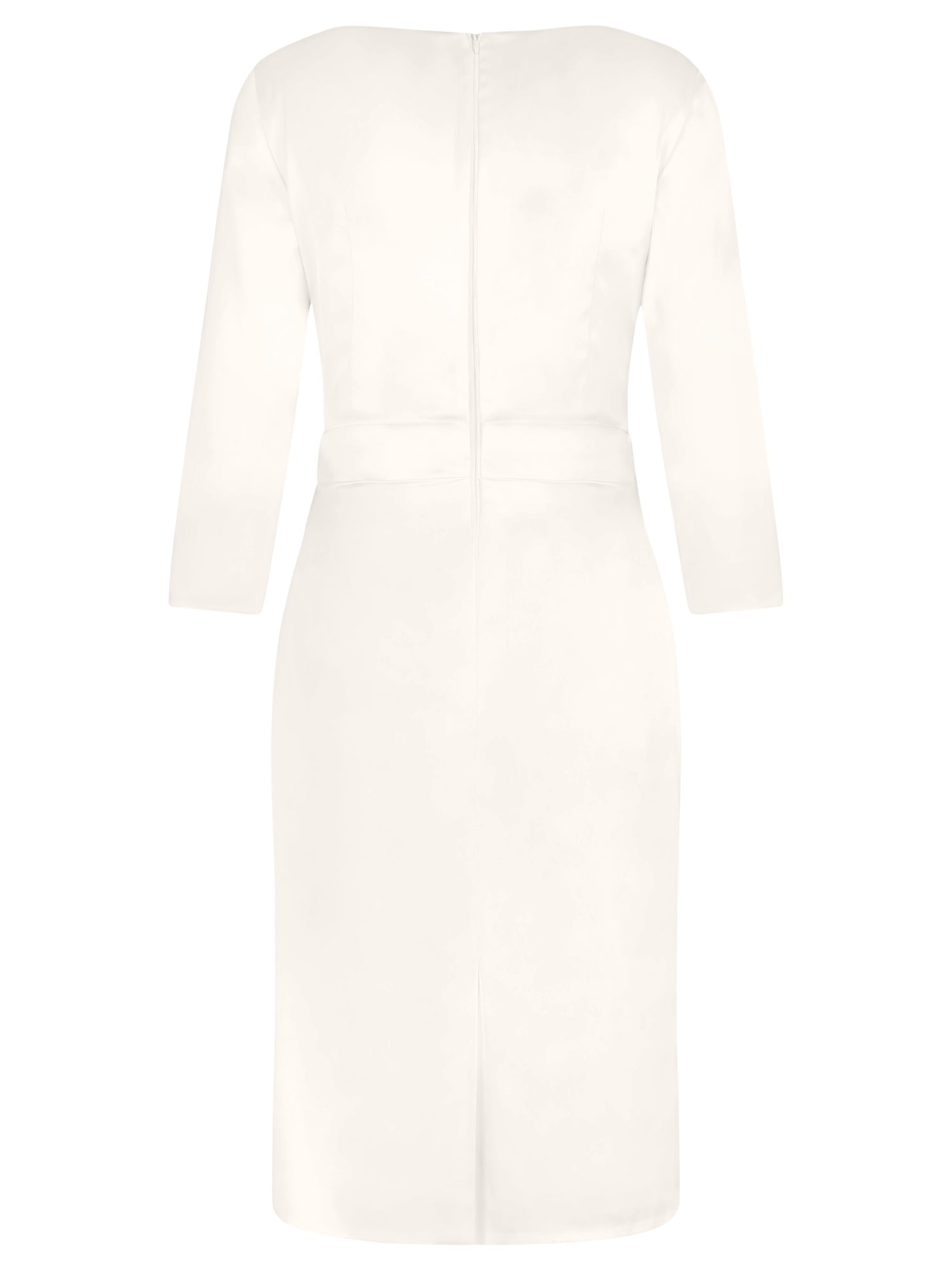 APART Hochzeitskleid aus elastischem Satin | creme